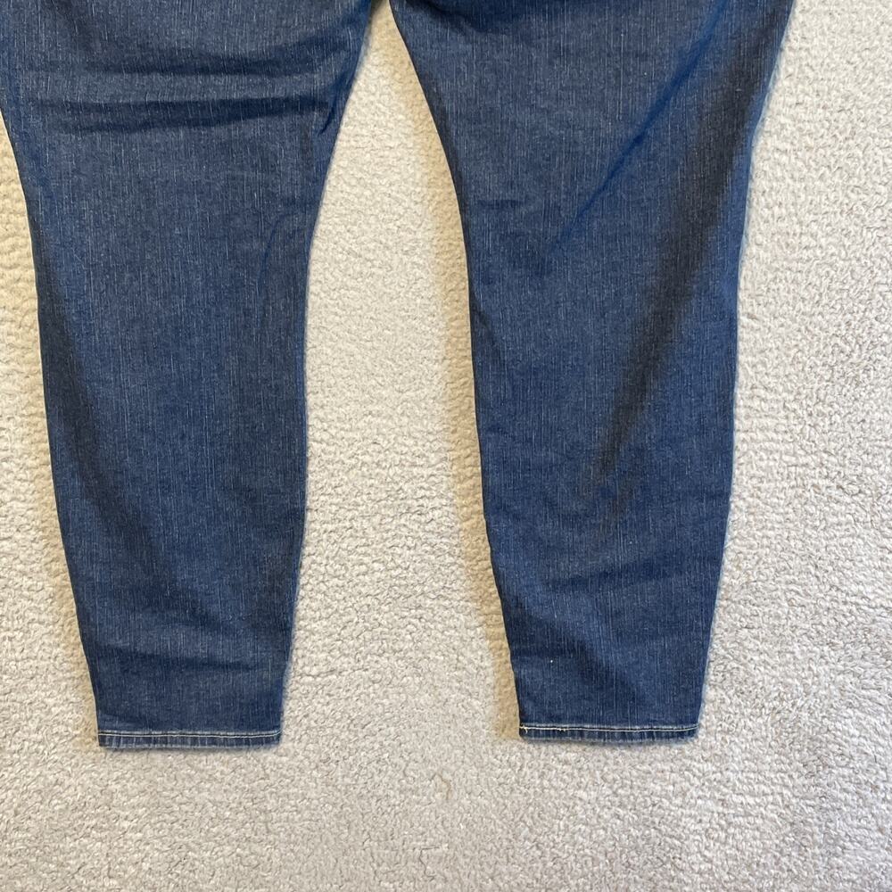 Signature by Levi Strauss Gold Women's Jeans Pull On Skinny Blue Size 26W L32 - Picture 13 of 15